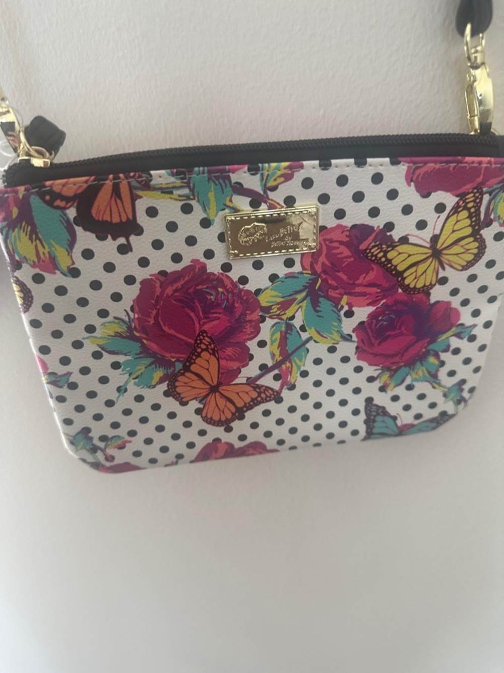 Betsey Johnson Butterfly Garden Crossbody